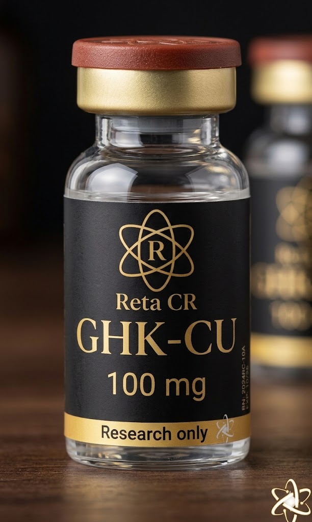 Frasco Reta CR GHK-CU 100 mg