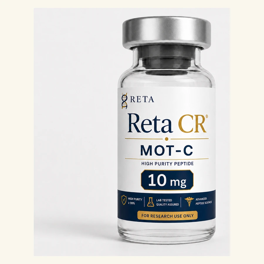 Etiqueta del producto Reta CR MOTS-C 10 mg